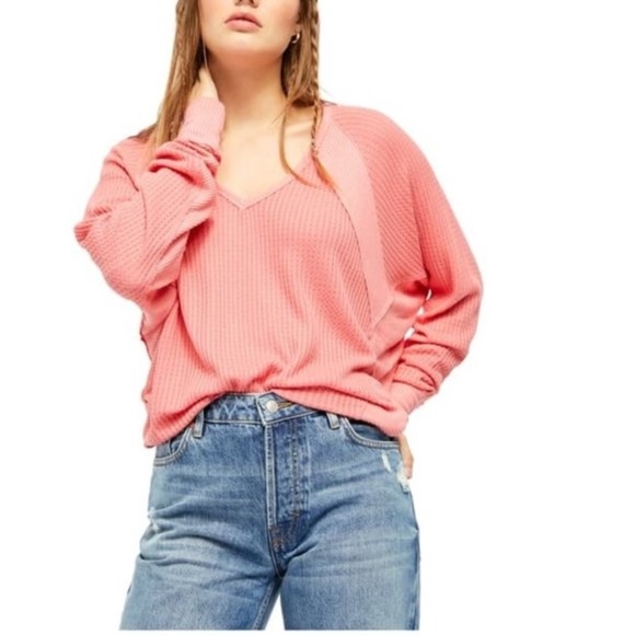 Free People Santa Clara Thermal Top - Picture 1 of 8